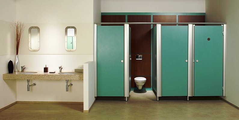 Toilet cubicles designs